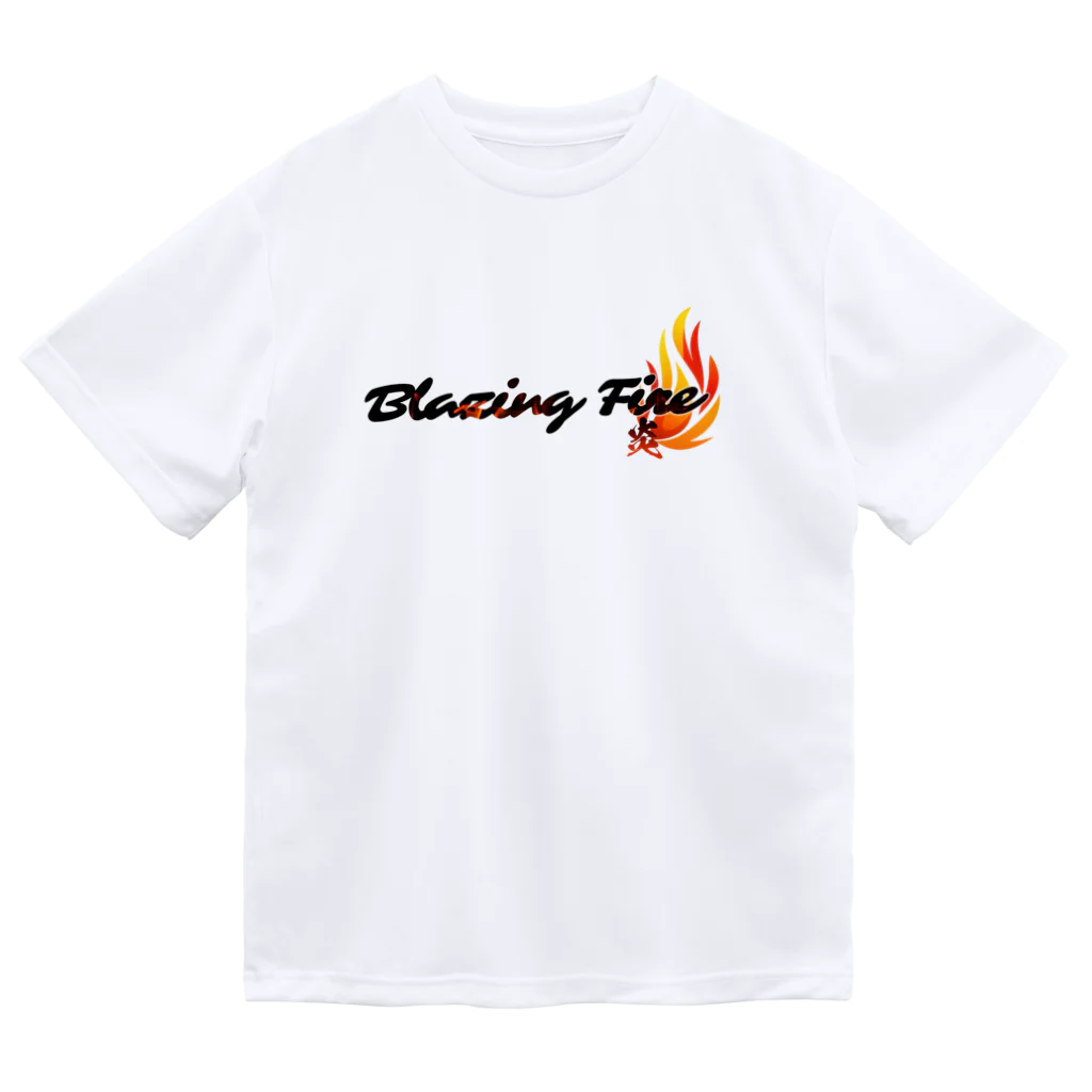 ArayashikI_Japanの炎-Blazing Fire-【淡色系アパレル】 ドライTシャツ