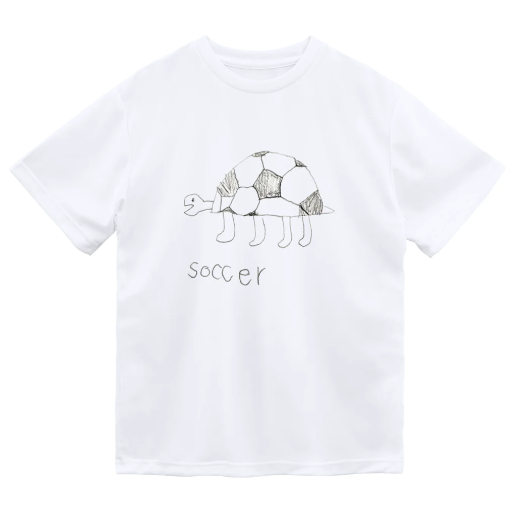 スッパイさんとテンサイくんのサッカメ ドライTシャツ