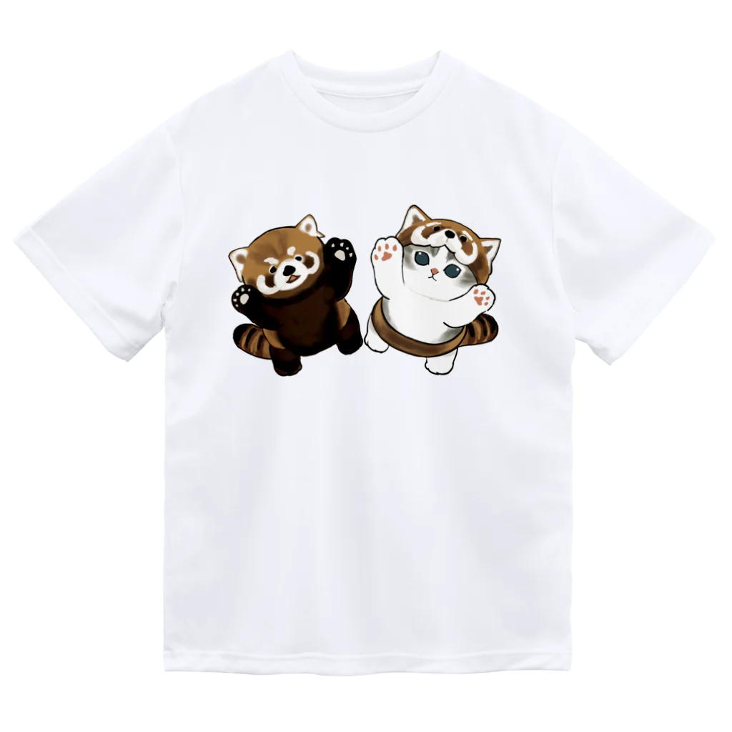 mofusandのレッサーパンダにゃん ドライTシャツ