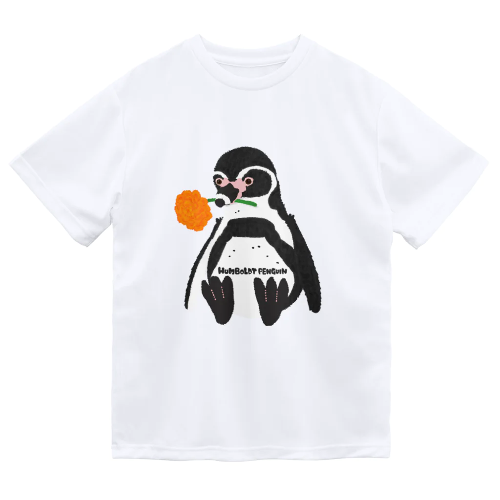 nagisa-ya(なぎさや) ペンギン雑貨のフンボルトペンギンのぬいぐるみ ドライTシャツ