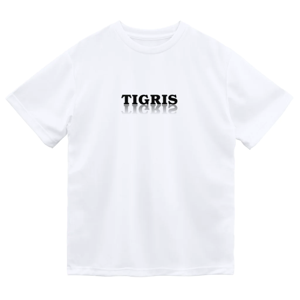 TIGRIS(ティグリス)のシンプル反射ロゴ　 ドライTシャツ