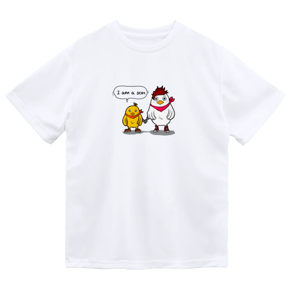 にじいろルークスの親子ティー(息子) ドライTシャツ