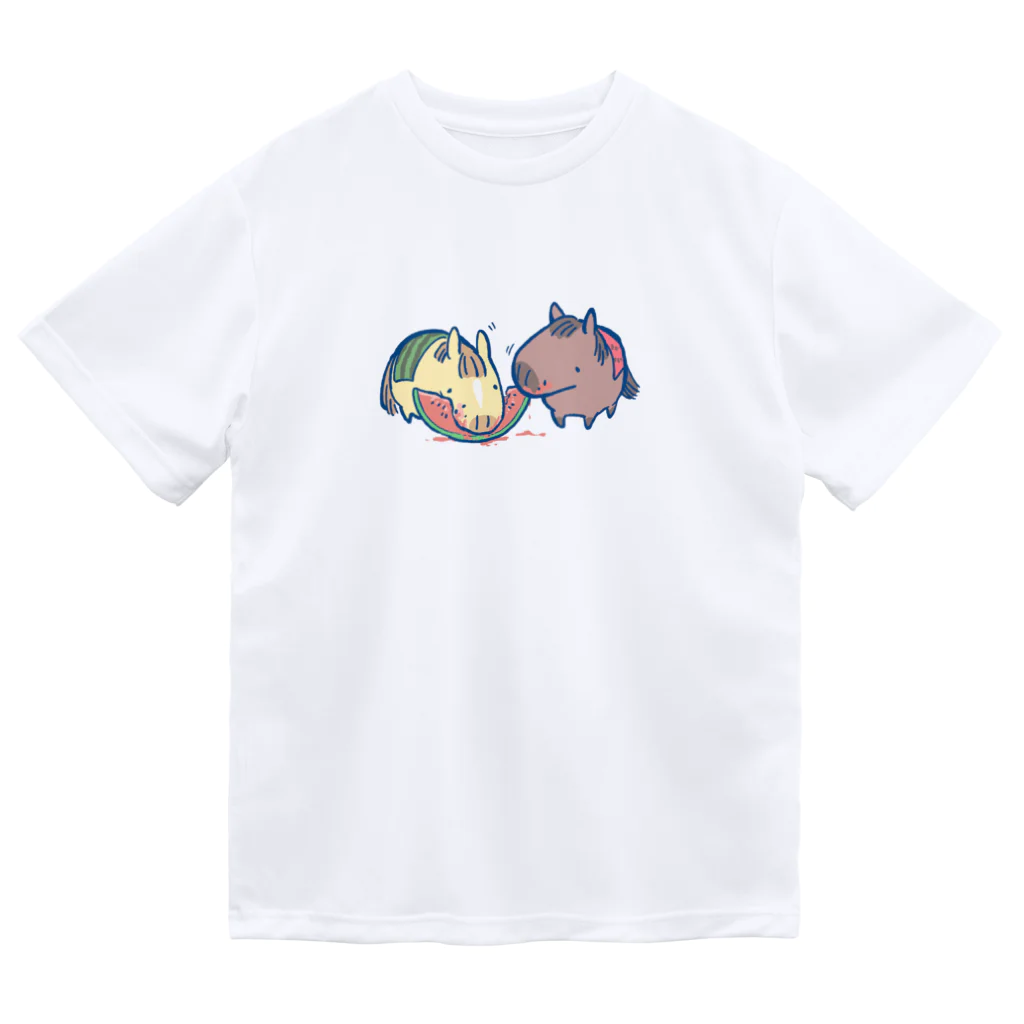 ナトのスイカUMA ドライTシャツ