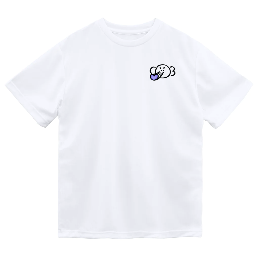 膝小僧のゾウ鼻ハート Dry T-Shirt