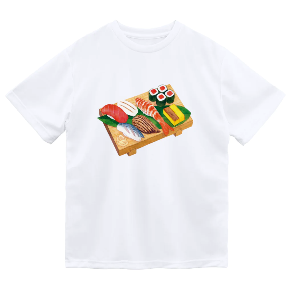 Miho MATSUNO online storeのEdo-style sushi (usu. nigirizushi) ドライTシャツ