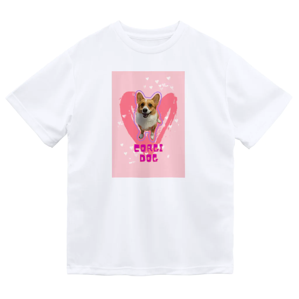 コーギーブレッド（もこもこーぎー）のpretty meru Dry T-Shirt