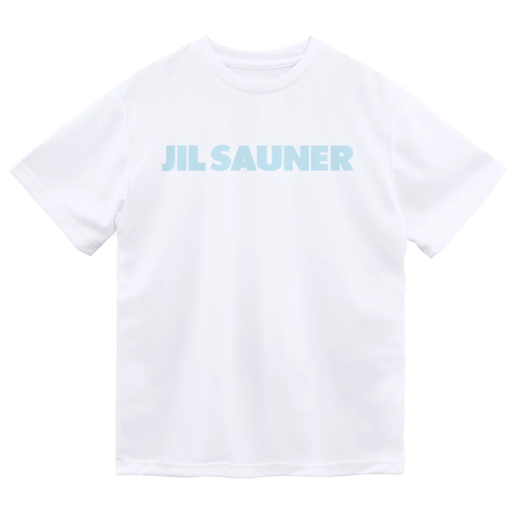 FUNNY JOKESのJIL SAUNER-ジルサウナー-ライトブルーロゴ Dry T-Shirt