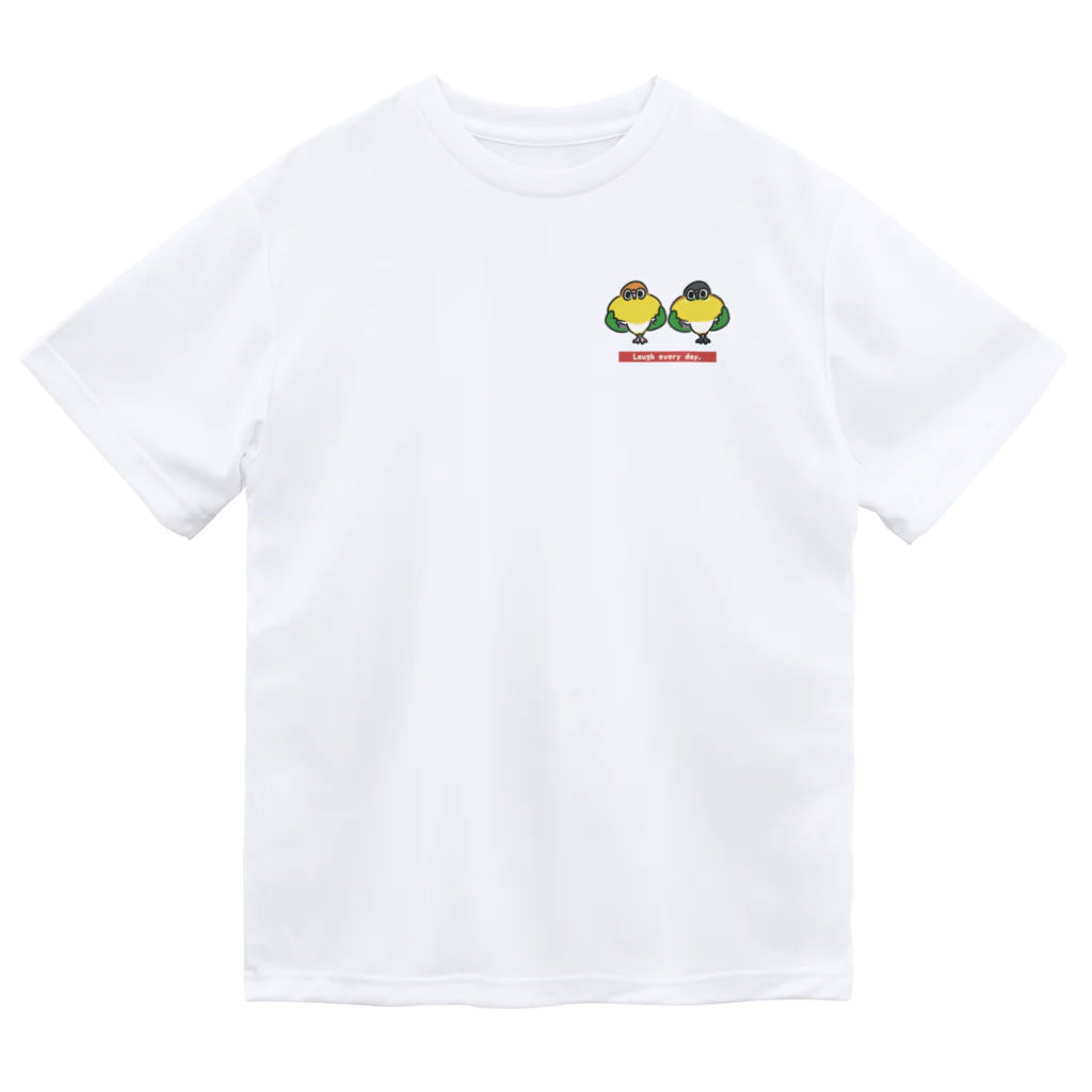 ねぐせSHOPのシロハラコンビ ドライTシャツ