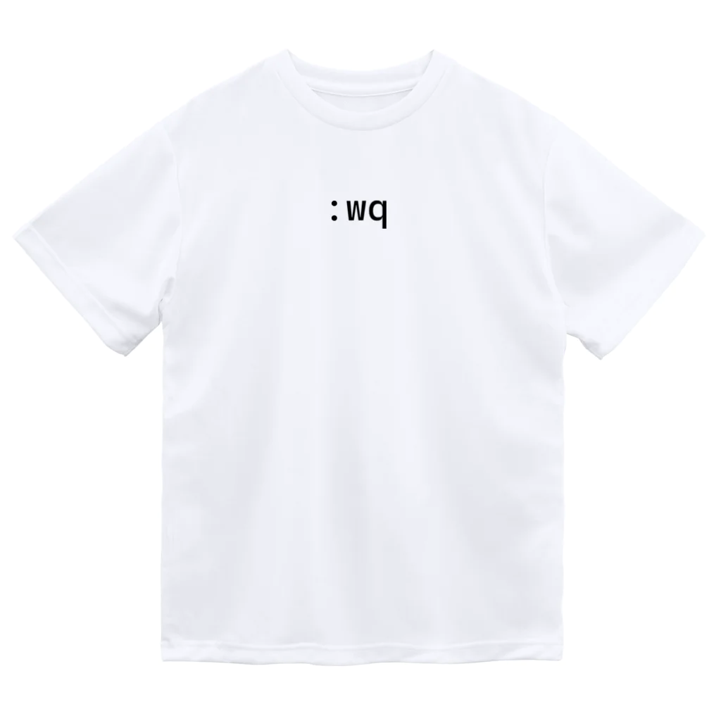 remsuiminのvim :wq 保存して終了 ドライTシャツ