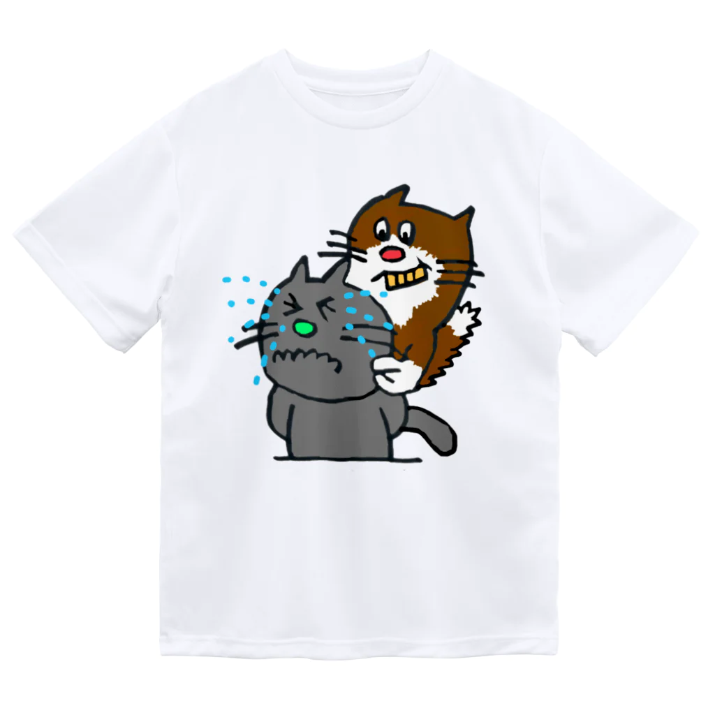 slowのつねりたいいぢわるcat Dry T-Shirt