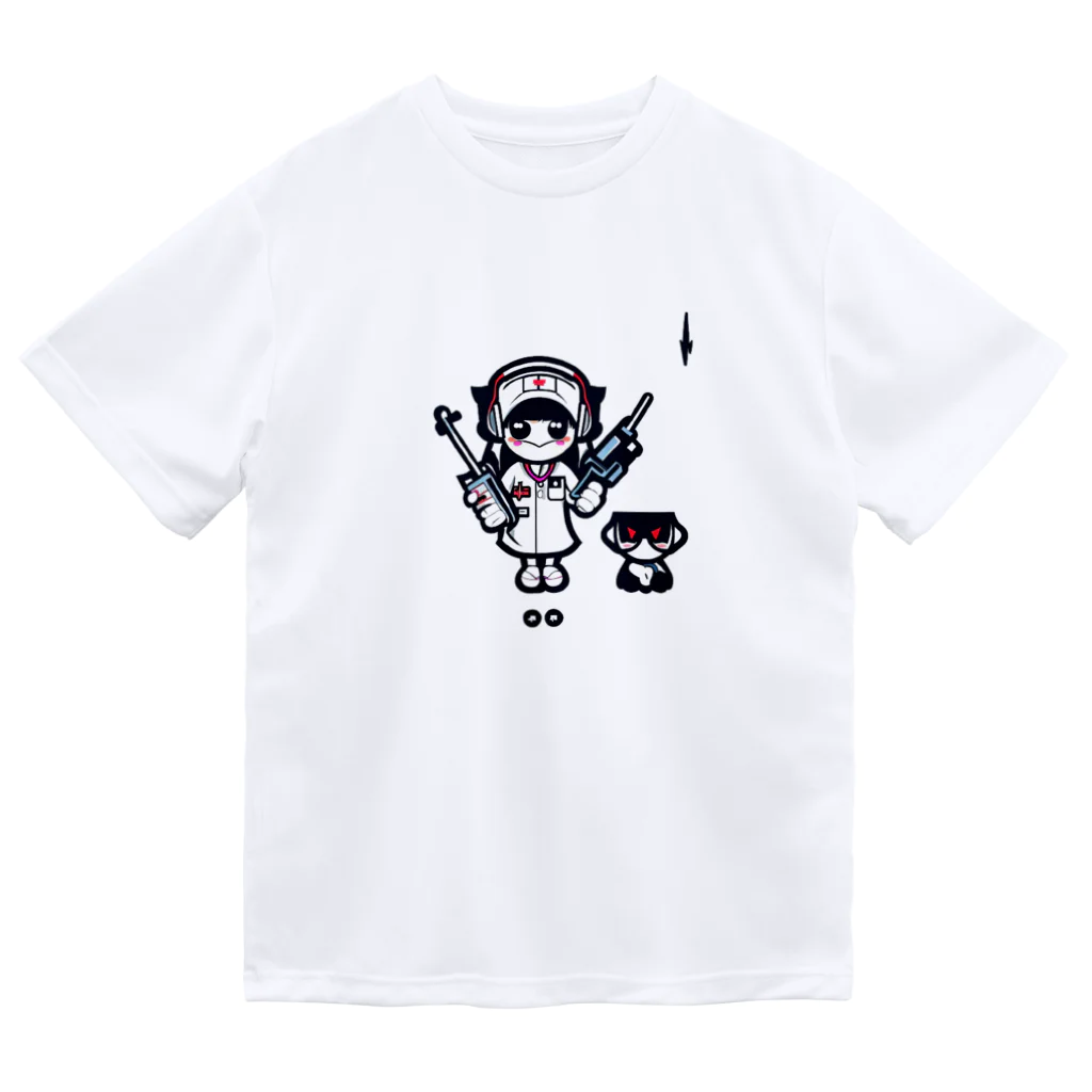 CuteCombatのCuteCombat_nurse(ナース)_ver.002 Dry T-Shirt