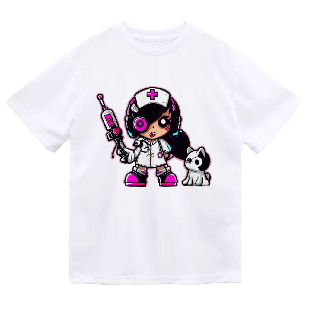 CuteCombatのCuteCombat_nurse(ナース)_ver.003 Dry T-Shirt