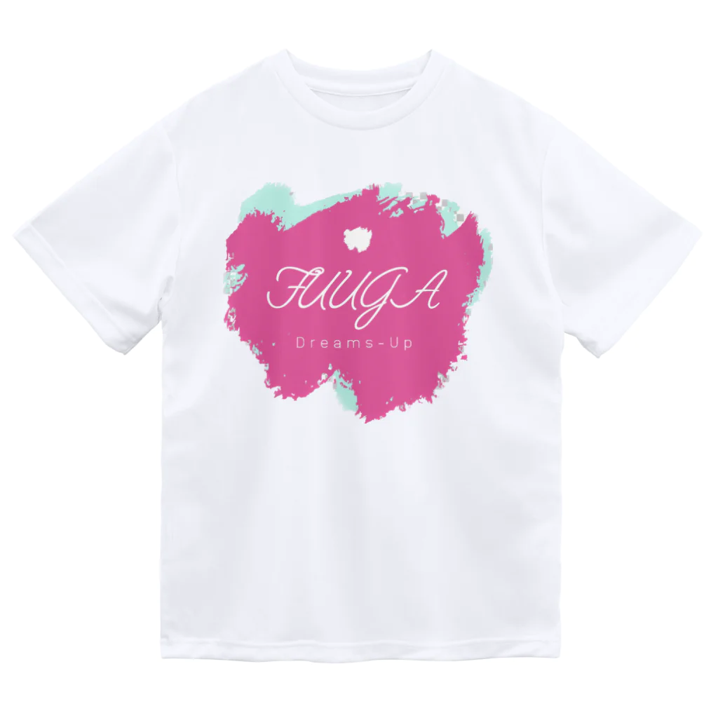 Dreams FuugaのDreams Fuuga ピンク水彩 ドライTシャツ