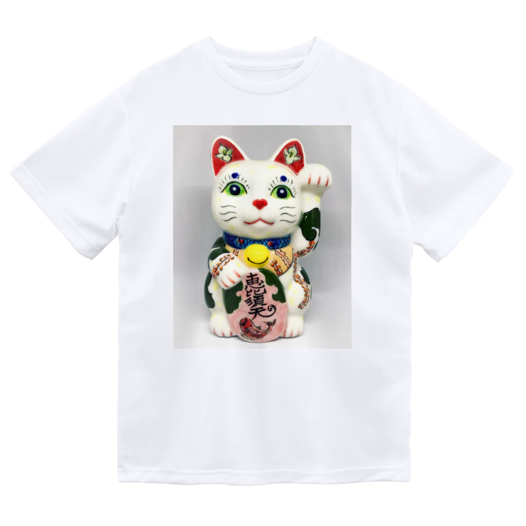 GENRYUの招き猫・恵比寿天 ドライTシャツ