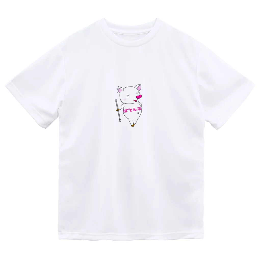 暇つぶしストアのばとんぶバトン部 ドライTシャツ