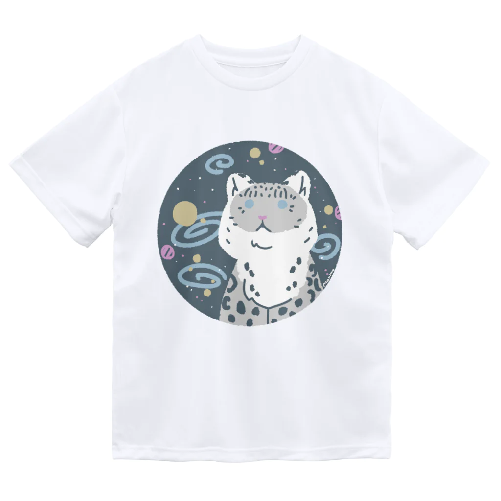 まりもの宇宙ユキヒョウ Dry T-Shirt