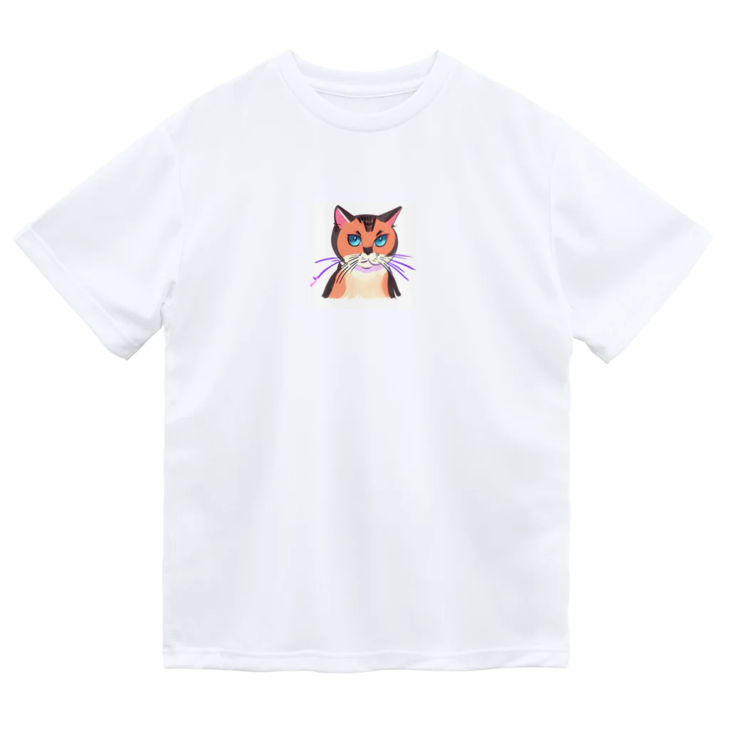 たかこのかわいい猫　ティナちゃん ドライTシャツ