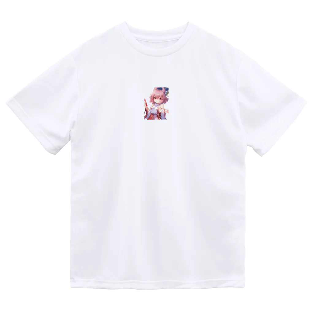 タカネットの巫女の少女 Dry T-Shirt