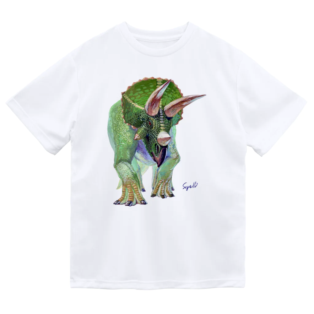 segasworksのTriceratops ドライTシャツ