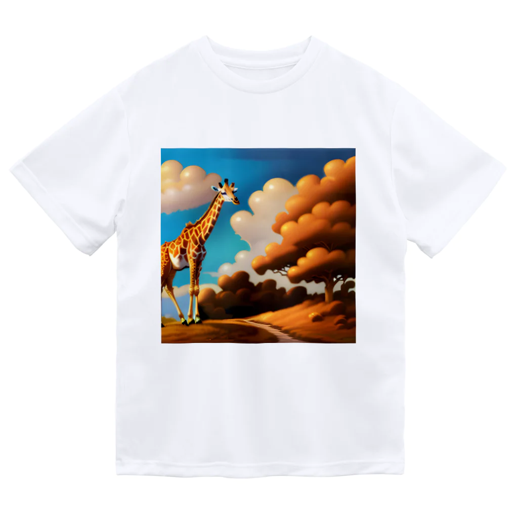 akazukinosiroの美しいキリン Dry T-Shirt