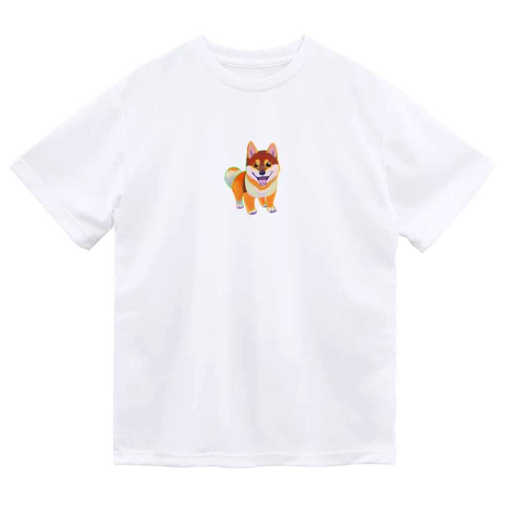 Dango Houseのしば犬　ポチ公 ドライTシャツ