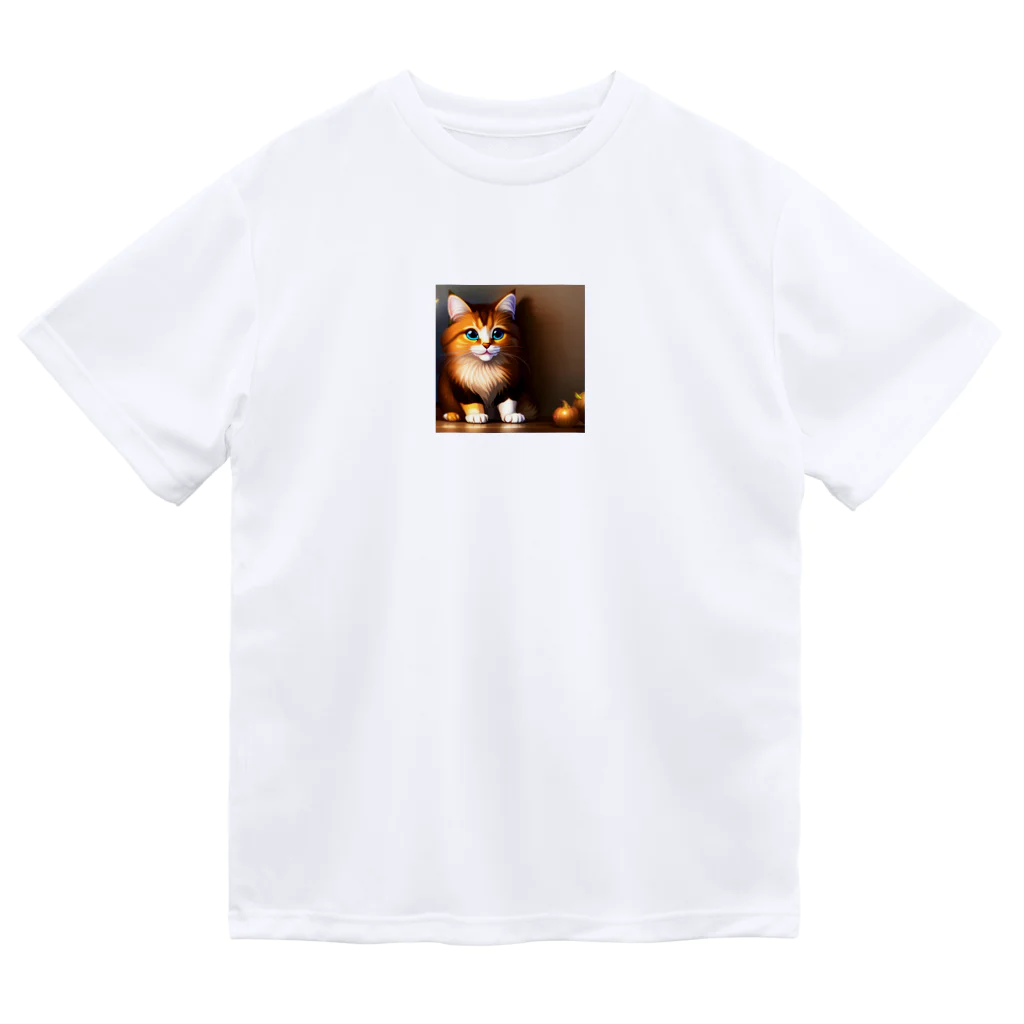 りょうの幸運を呼ぶ猫 ドライTシャツ