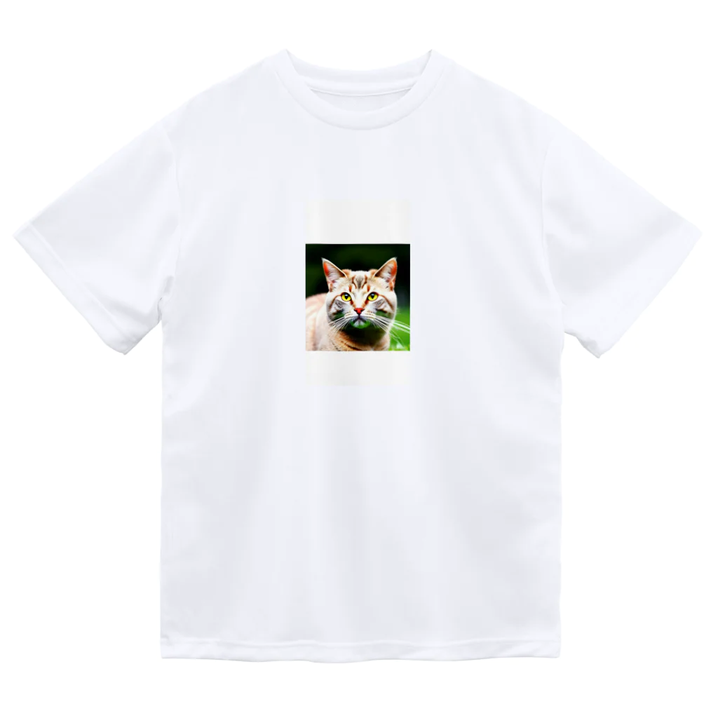 志賀 友輔の猫の絵 ドライTシャツ