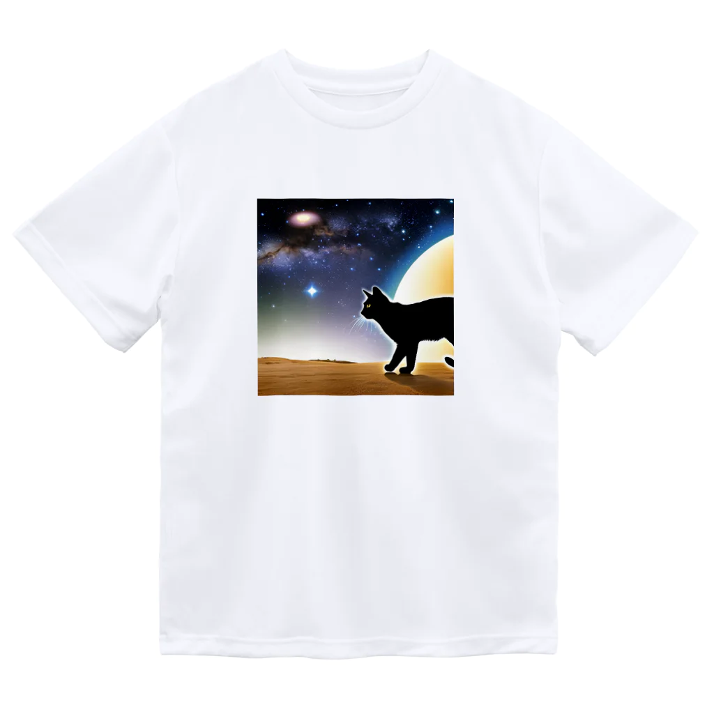 genki-cyatoの火星猫 ドライTシャツ