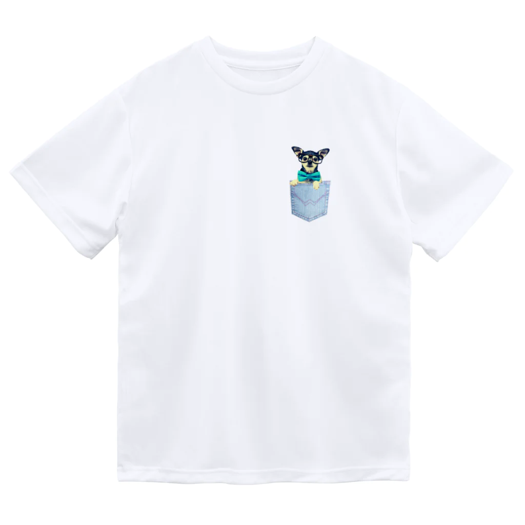 geshicoのチワワの可愛い Dry T-Shirt