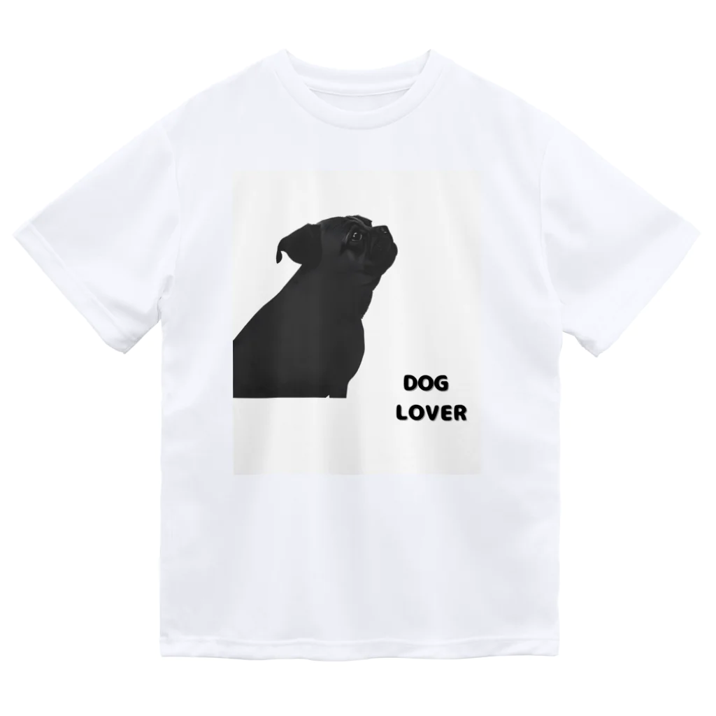 DOG LOVERのDOG LOVER（パグ） Dry T-Shirt