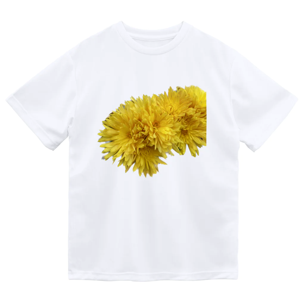 dandelionの黄色 ドライTシャツ