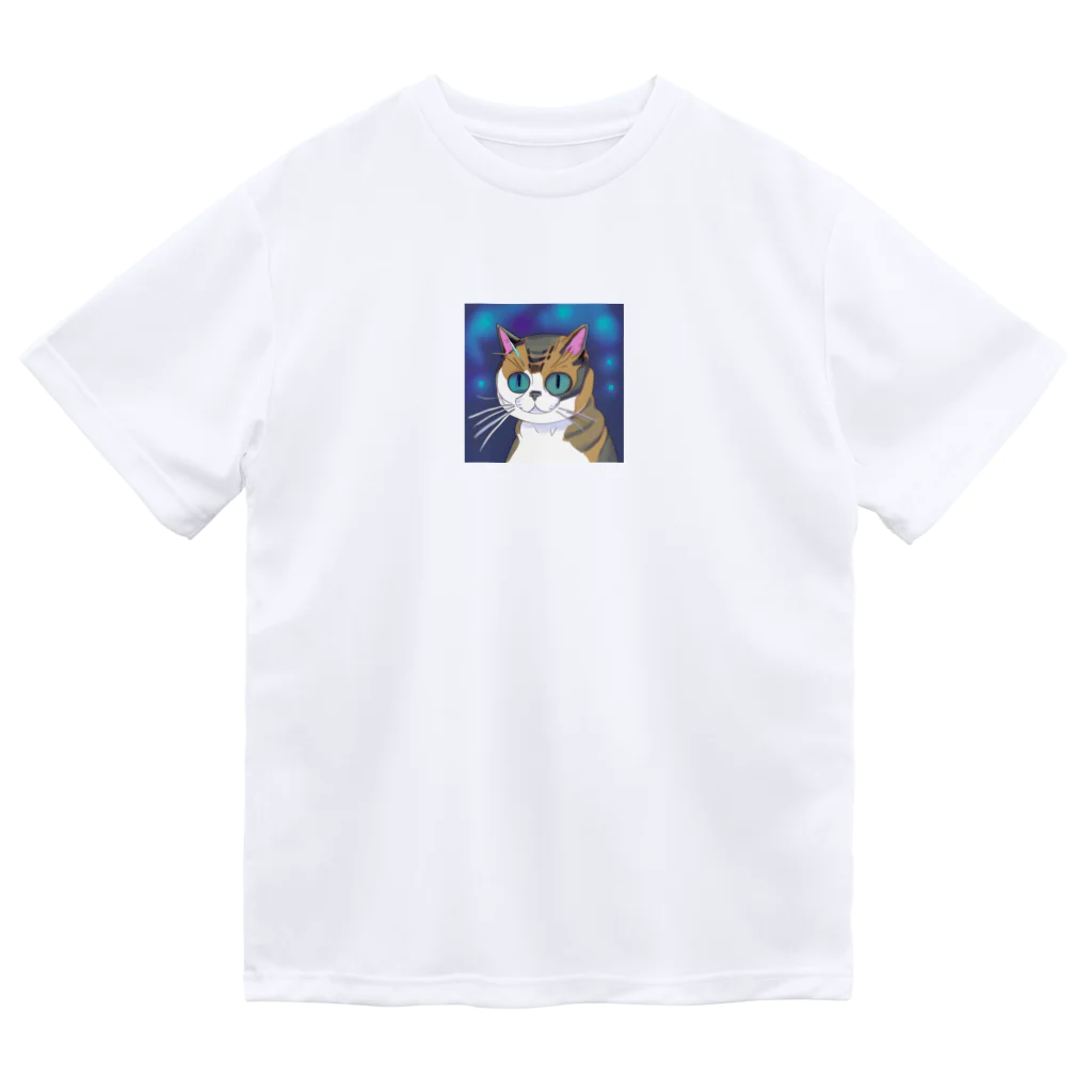 1103hiroのターミネーター猫 ドライTシャツ