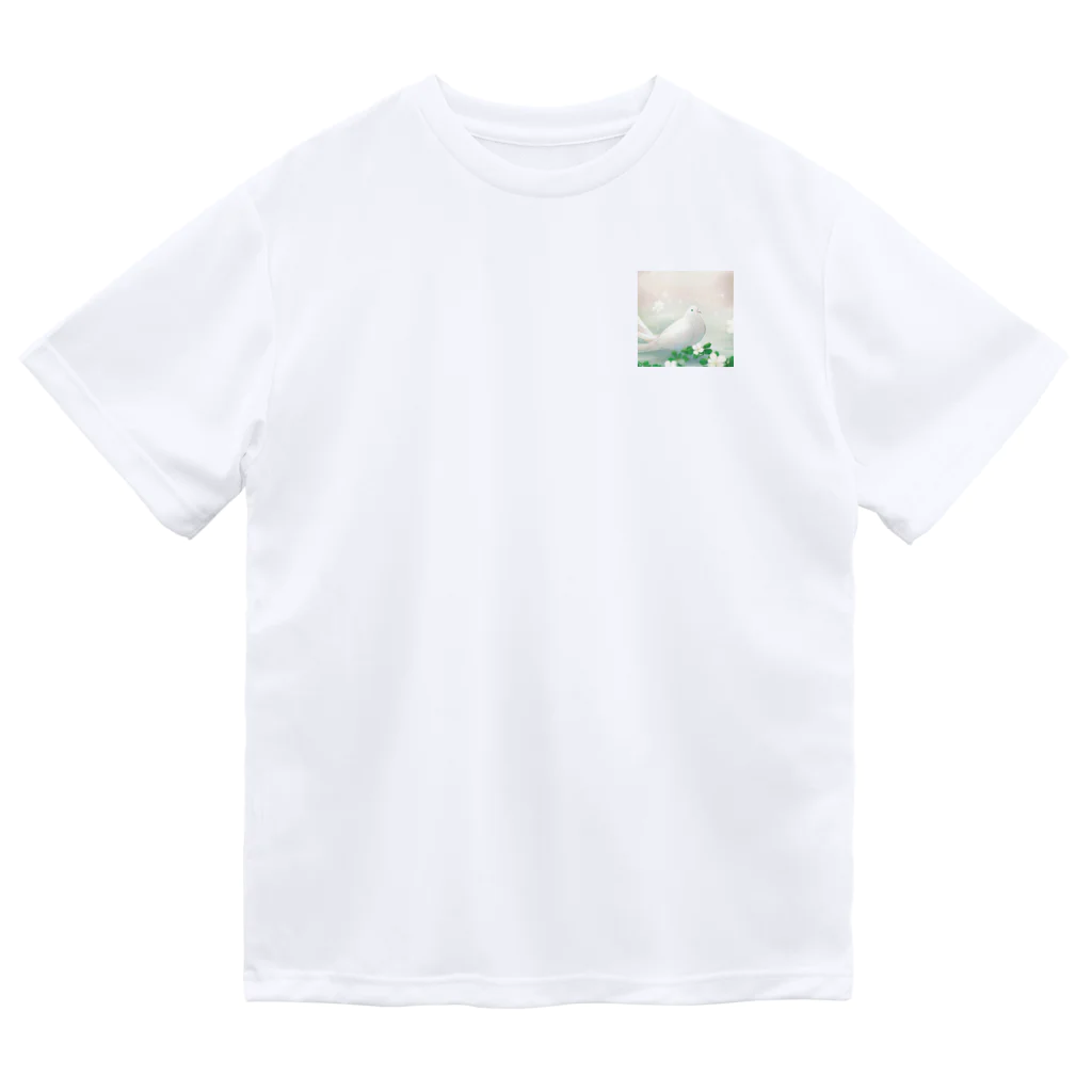 こりすまるの夢幻　鳩　清ら Dry T-Shirt