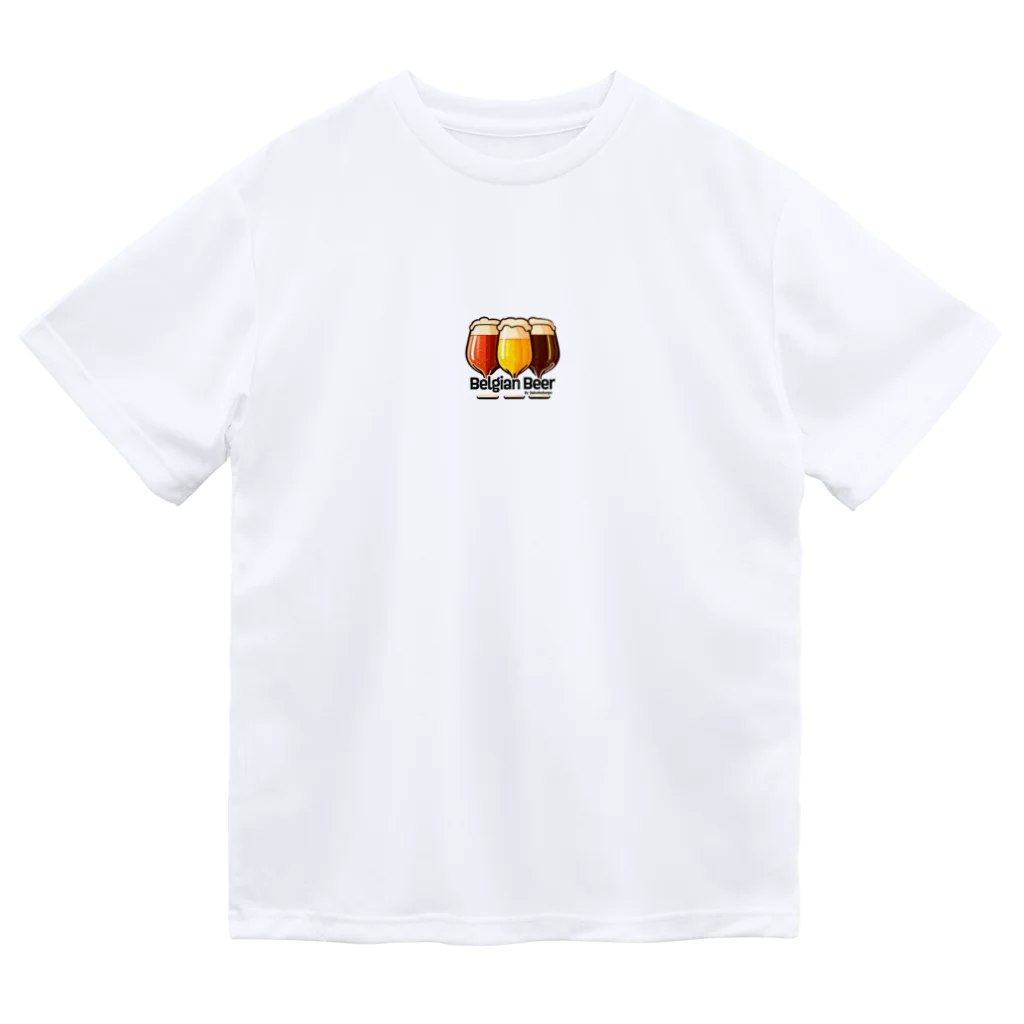 ベルギービールバー麦酒本舗公式グッズの3Belgian Beers ドライTシャツ