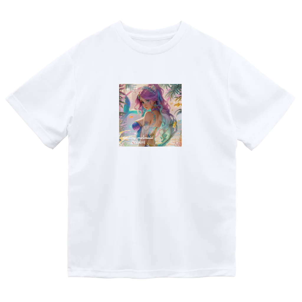 💖宇宙整体♪🌈♪こころからだチャンネル♪💖のhealing  mermaid LARA Dry T-Shirt