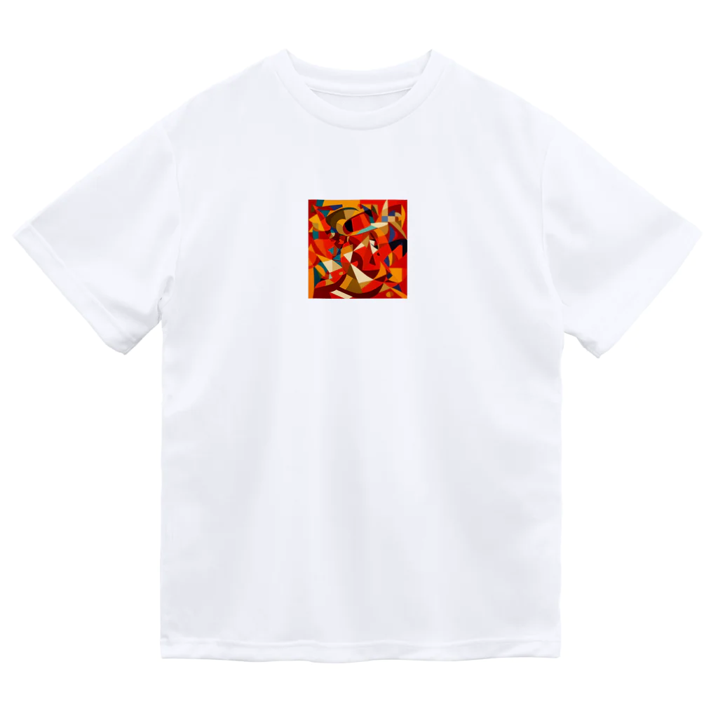 sagimoriの唐辛子アート Dry T-Shirt