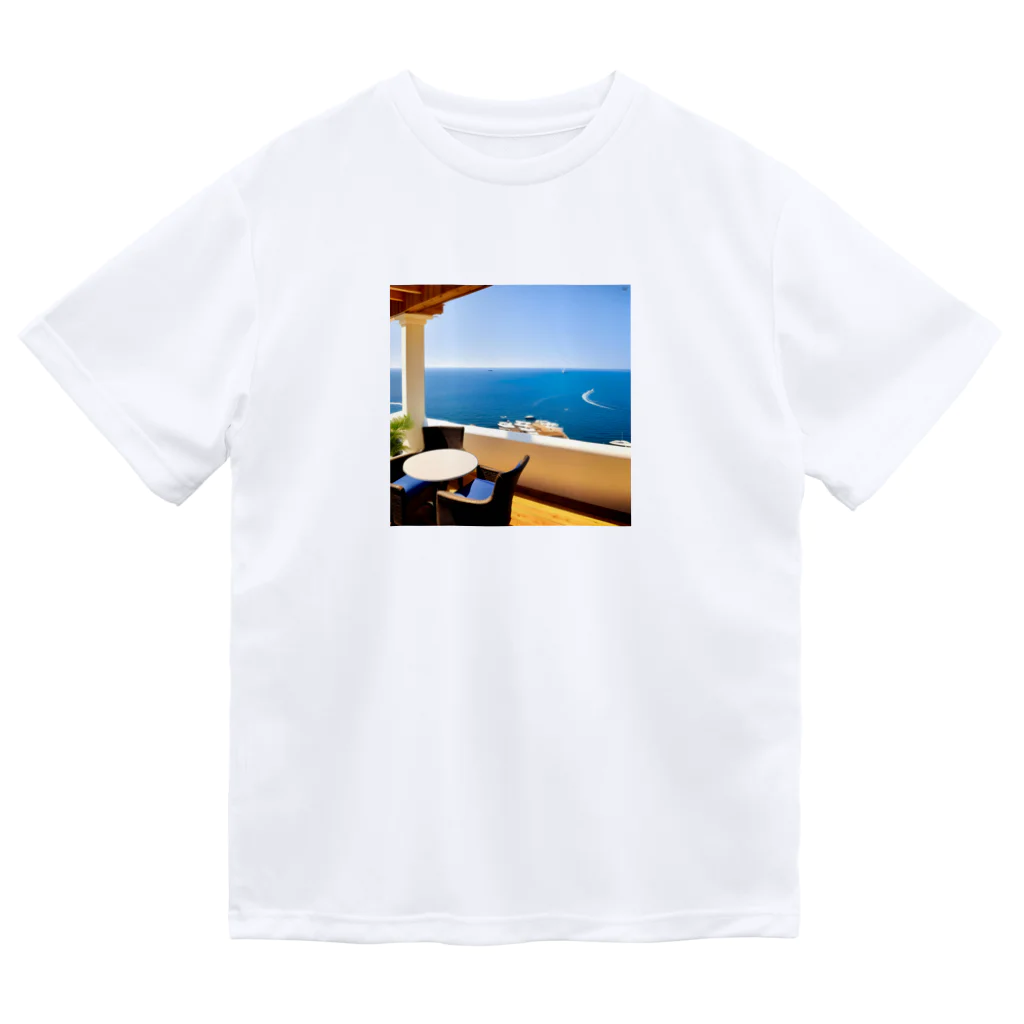 DapperMixのシーサイドカフェグッズ Dry T-Shirt