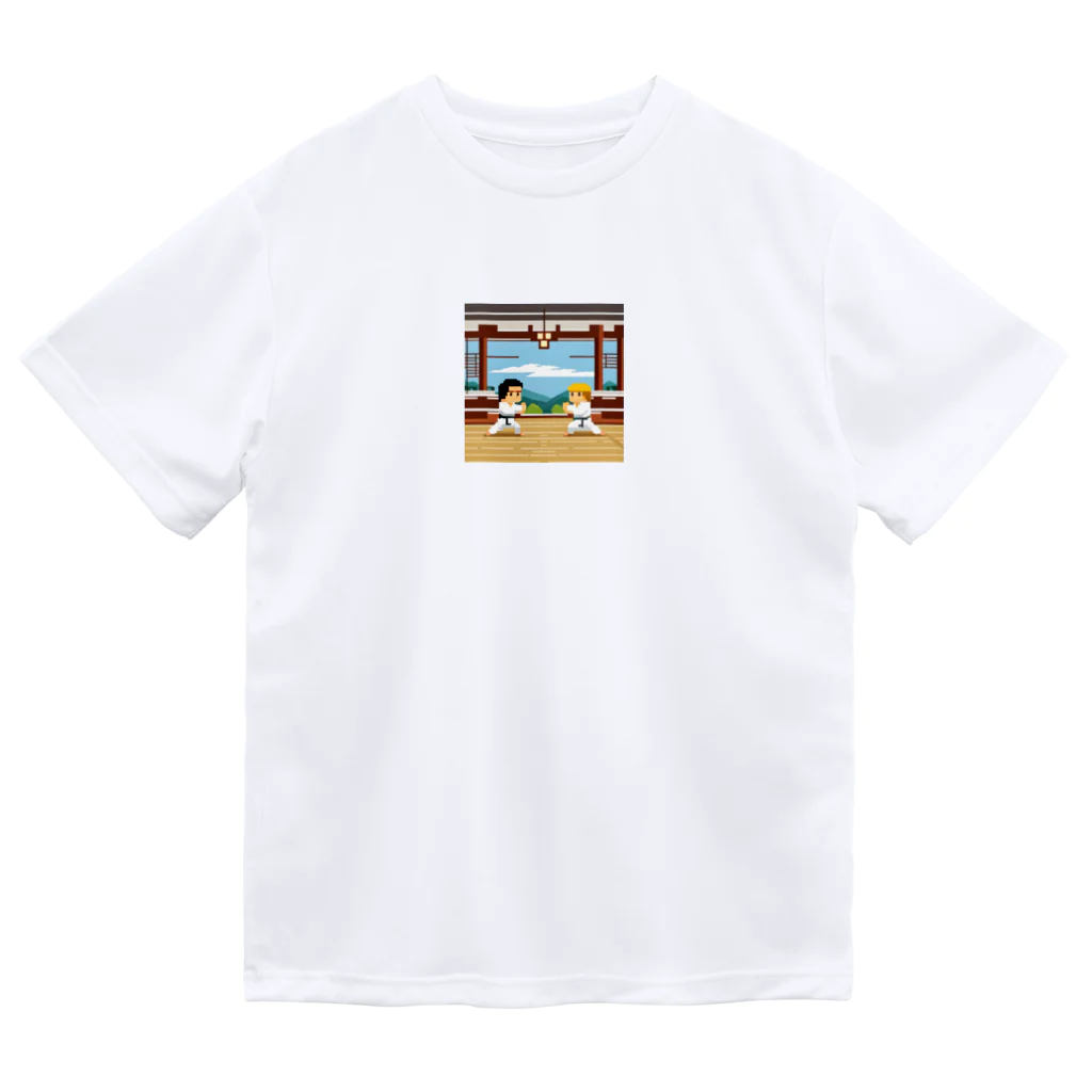 shibasannの格闘ゲーム中 ドライTシャツ