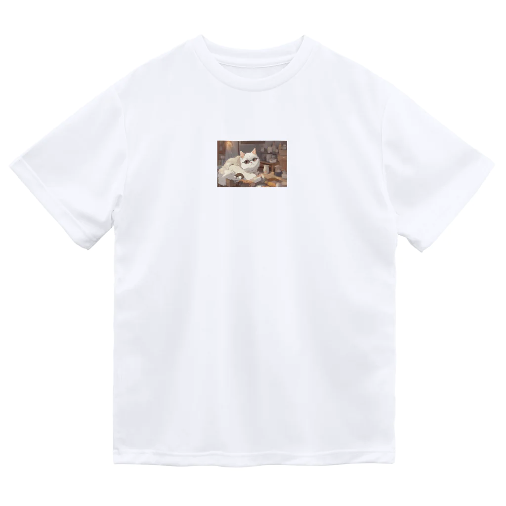 Tentative_Sensationのぐらさんねこ ドライTシャツ