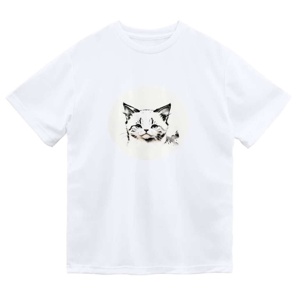 waffle2000のねこさん８ ドライTシャツ