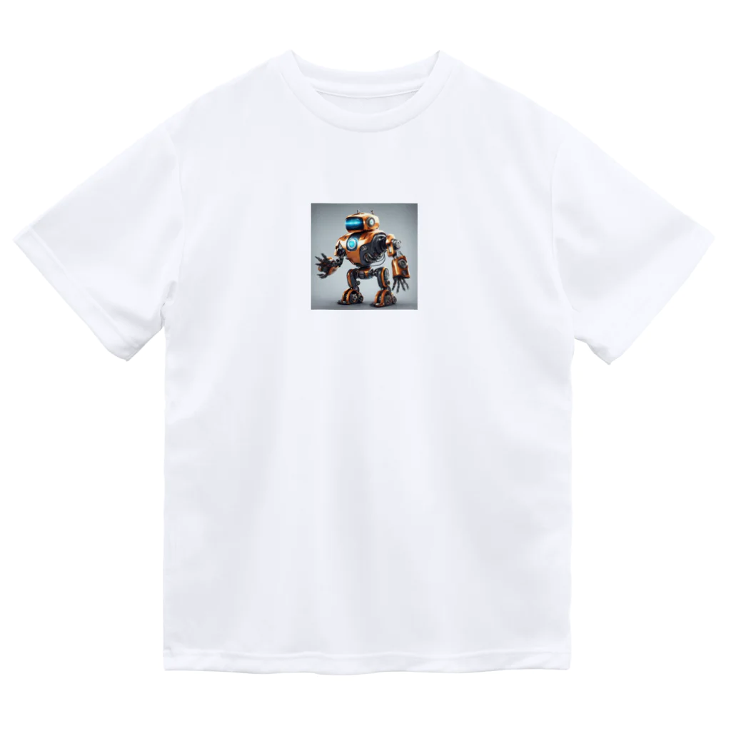 summerのショップのかっこいいロボットのイラストグッズ Dry T-Shirt