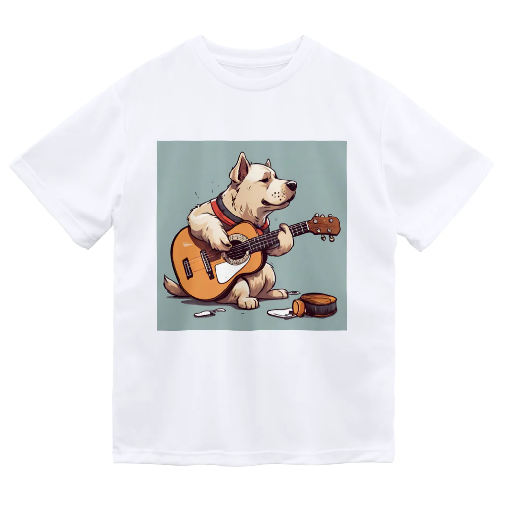 Sing Together のギタわん ドライTシャツ