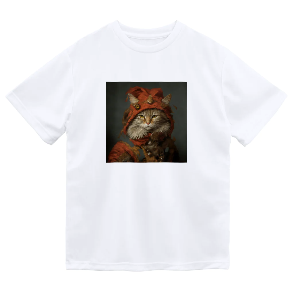 Shiyunのドット猫 グッズ Dry T-Shirt