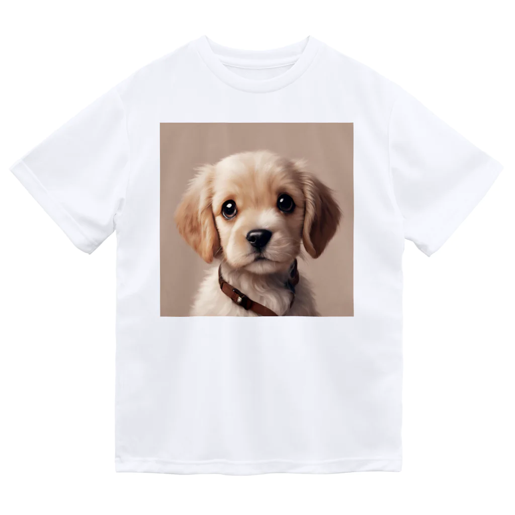 kunkun1048のめちゃカワ犬 Dry T-Shirt