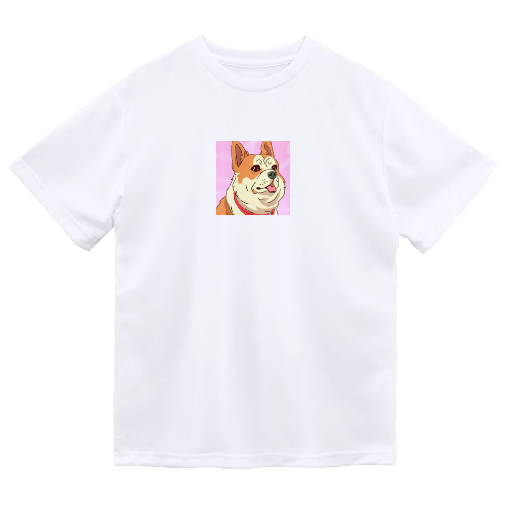 まさのお店の人懐こい犬 Dry T-Shirt