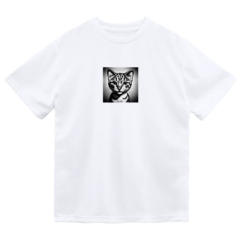 9neko6のサーバル ドライTシャツ