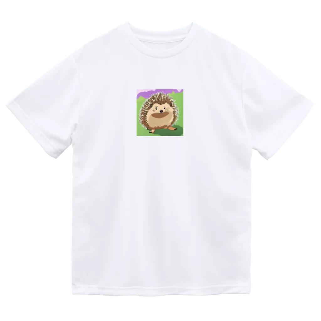 ta-haのイラストハリネズミグッズ Dry T-Shirt