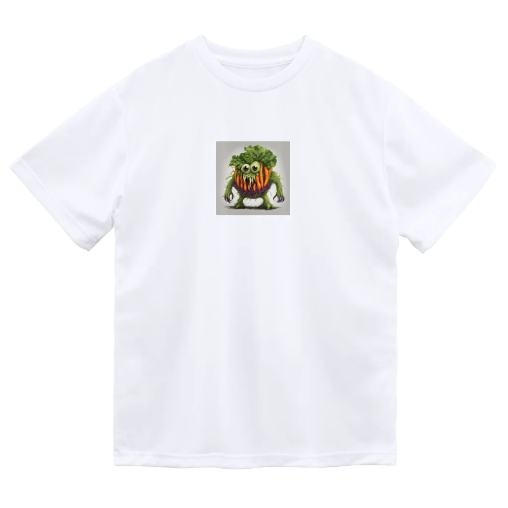 yasu_zatoの野菜の怪物 ドライTシャツ