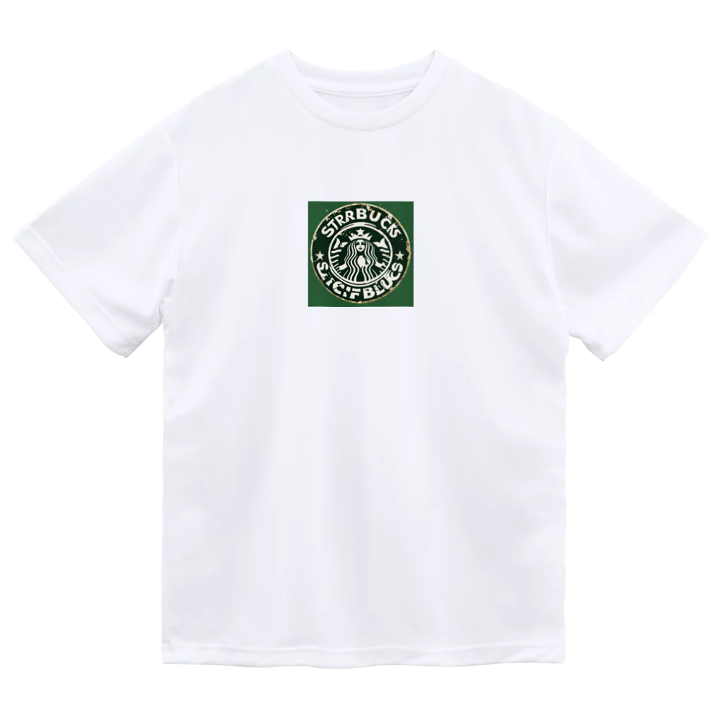 コーヒー屋のコーヒーショップ風のグッズ Dry T-Shirt