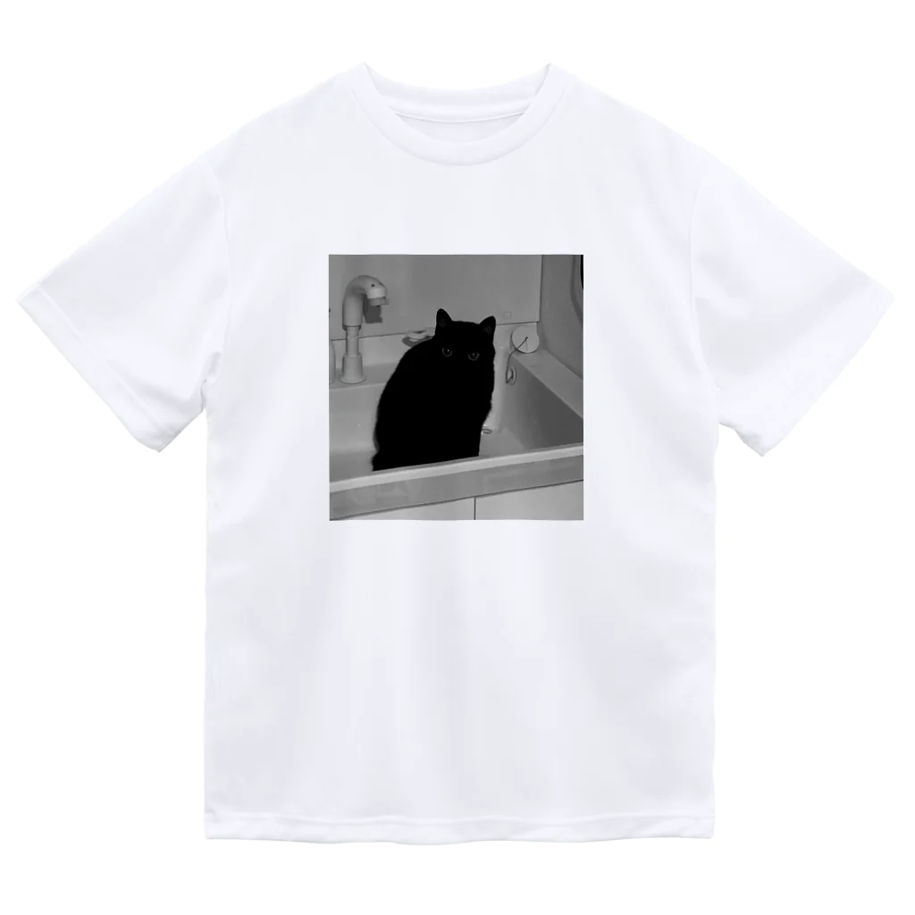 深夜の猫屋さんの深夜猫 ドライTシャツ